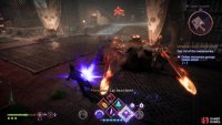 Inside the redoubt you’ll find the third and largest group of mercenaries, including a trio of mages who can each unleash a burst of three fire bolts,