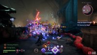 You may be tempted to fight the darkspawn that appear, but your real objective are the blight cysts littered throughout the chamber.