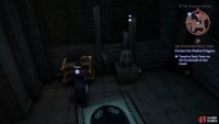 in the building beyond which you&rsquo;ll find this chest.