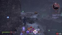 then jump a gap to reach a chest.