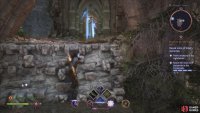 On the northeast island, climb the ledge to the east to find the altar.