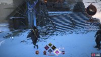From the Beacon, follow the path around the southeast and climb the ladder through the shack. Go over the wooden bridge to find the altar to your left.