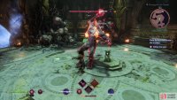 You cannot deflect attacks that glow red, you must dodge.