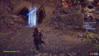 You’ll find it next to the broken bridge you need to take down to reach it.