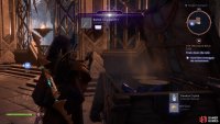 The chest will be in the corner at the end of the eastern path.