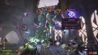 After defeating the sentinels, you’ll face a Greater Pride Demon who is weak to necrosis.
