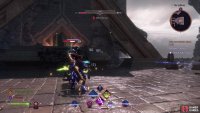 Take out all the smaller enemies first.
