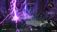 Quyn’s linear AoE will leave electrical energy on the ground after.