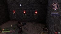 This will reveal some torches, pull them from left to right.