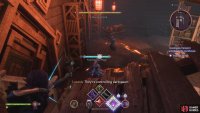 At the bottom of the warehouse, you’ll fight the Flamechained Mages and a Bound Hurlock.
