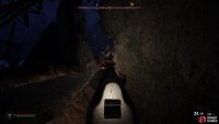 Wait for the Bandits behind the wall and fire at them as they come looking for you.