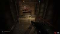 In the caged side area, you&rsquo;ll find a backpack of supplies.