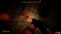 Make your way through the cave system to the east to find more Alpha Team members.