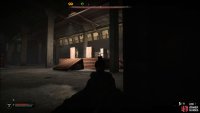 Creep around behind cover (flashlight off) and Tyrant won’t be able to find you.