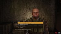 Once you have the cargo, take it to the guard at the base, and he&rsquo;ll let you in.