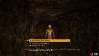 Inside the Poisonous Hole Stash, you’ll find Panas. He will be friendly if you don’t steal his stashes. Hand over the Anti Rad meds.