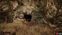 The bushes to the right of that are obscuring a tunnel to the final stash.