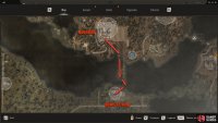 Quiet&rsquo;s Camp can be found south of Noontide.