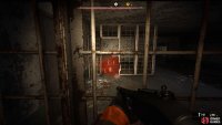 If you stand by the edge of the caged room, the Bloodsuckers will try to attack you, but they can’t get you from here. Use this to your advantage.