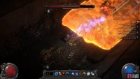 A great time to attack Mektul is when he goes into the lava to prepare the Rolling Lava attack. You can get a few free hits in while he’s doing it.