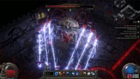 Stand behind Zicoatl when it unleashes lightning beams on both sides.