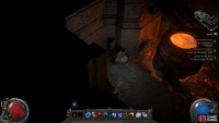 In The Molten Vault, you’ll need to find the lever to release the molten lava from the cauldron.