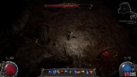 Deal some damage and The Devourer will start burrowing,