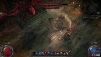 When Jamanra summons a sandstorm, take cover behind the barrier erected by Sekhema Asala.
