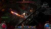 More dangerous than the grenades is Rudja’s flamethrower, which can be use to fire concentrated, high-damage bursts,