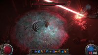 Your foe also has a laser beam he can use to target the ceiling, causing boulders to rain down on you,