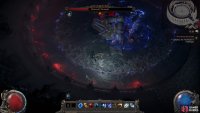 Later on, Doryani will disassemble. This will produce a large blue circle that explodes shortly after it appears.