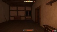 and go into the room on the right of the second floor