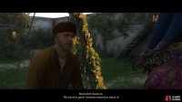 Radovan will come to you panicking about the sword going missing.