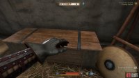 Then sneak inside and steal the sword from the chest.