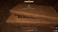 After opening it, examine the lid to get the sketch for the replica sword.