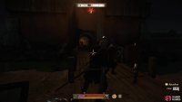 Look to deal with the soldiers at the gate as quickly as possible so you can get to the courtyard and continue to protect Christopher.