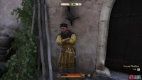 Speak to Thaddeus outside of the vol Grolle’s house.