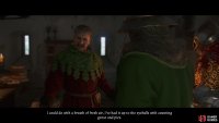 During “The Jaunt”, Lord Semine will express interest in hunting down the missing wagon with you,