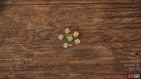 Most of the scoring combos are multiples of a kind of the same dice,