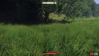 Approach the search area and you’ll hear somebody screaming for help - a man has been chased into a tree by some wolves!