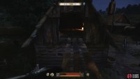 then sneak into the stable at night - you can go through the house and cross some beams to reach the stable, above the guard,