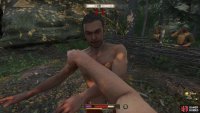 Whether you dope Tibor or not, beat him at a fist-fight - he’s a better rider than a fighter, and even with a low Unarmed skill Tibor is beatable.