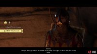 She also needs help for Bohush - with a Survival check and a Marigold Potion, you can deal with the problem before you even leave the cave,