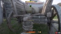 Peter’s body on a cart