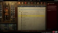 Henry’s Strength and perks determines his carrying capacity.