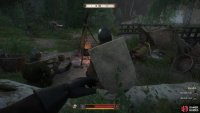 If you’re finding it difficult to break a shield the normal way, sneak up and perform a stealth takedown on a bandit,