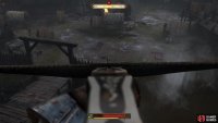 Use the Crossbow to defeat your opponent from the castle wall.
