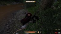 You can find the Priest near the stream.