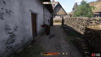 You’ll find a drunken Lumir during the day, sober him up with a potion.