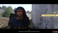 You’ll then need to pass a Hard difficulty check to get more information out of him.